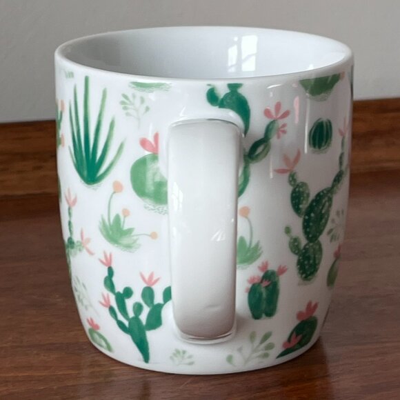 Now Designs Cacti Porcelain Mug Cactus Coffee Cup 12 oz Plants Botanical Nature - Picture 4 of 8